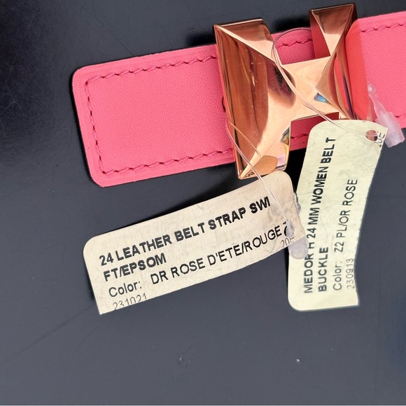 Hermes H reversible belt sz 85 new 24mm - Picture 4 of 4